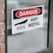 Signmission Hot Surface Sign, 3.5 in H x 5 in W, Vinyl Decal, Hot Metal OS-2PACK-DS-D-35-L-1361 - alternate 7